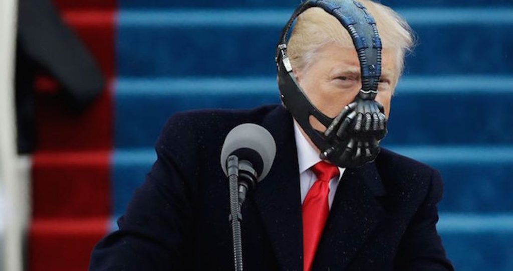 Donald #Trump cita a #Bane en su discurso como #Presidente OMG!
