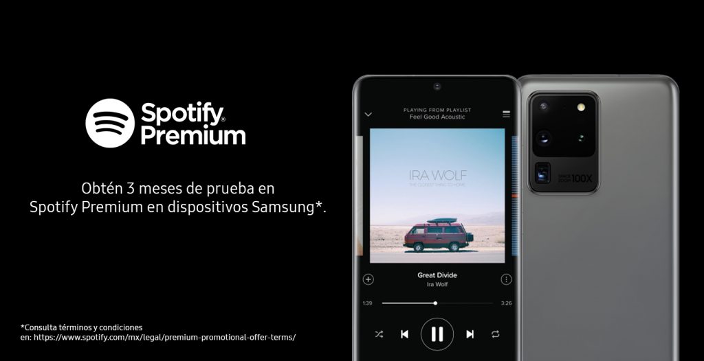 ¿Tienes un Samsung Galaxy? Aprovecha y obtén 3 meses de Spotify Premium! | #Tech