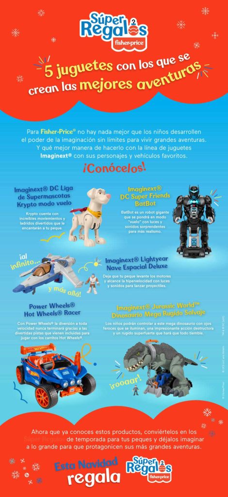 Fisher Price®: 5 juguetes con los que se crean las mejores aventuras | #Kids
