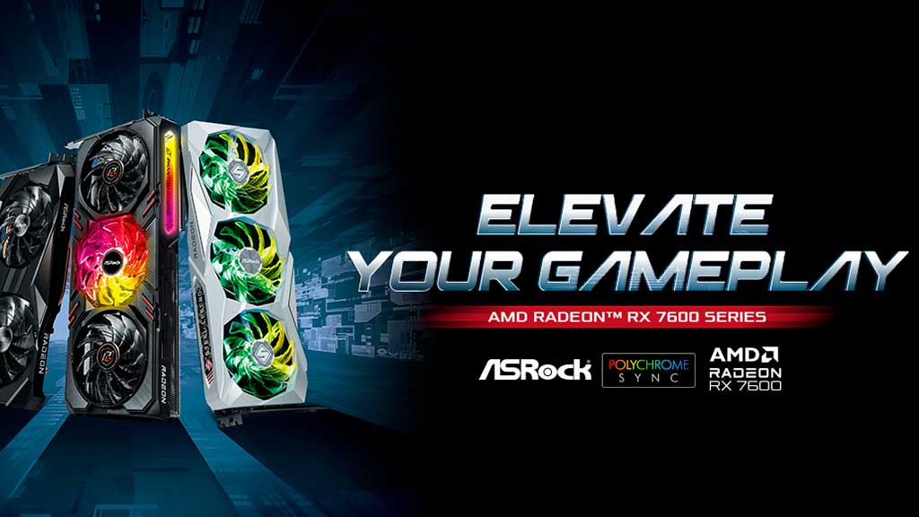 ASRock lanza su línea de placas de video AMD Radeon RX 7600 | #Tech #Games