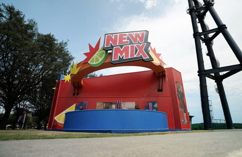 Stand de New Mix en el Festival ARRE